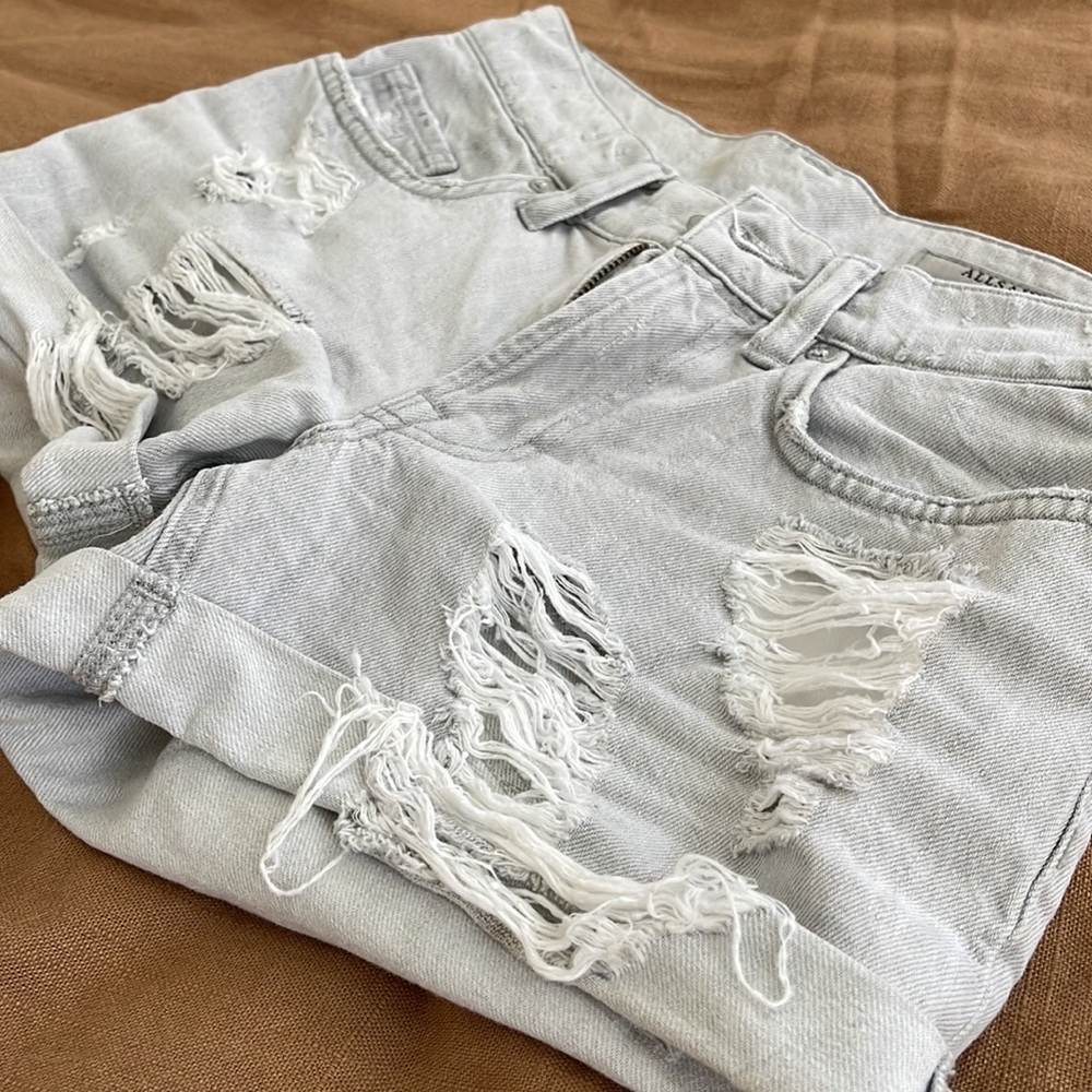 ALL SAINTS MID RISE SHORTS - Picture 4 of 4